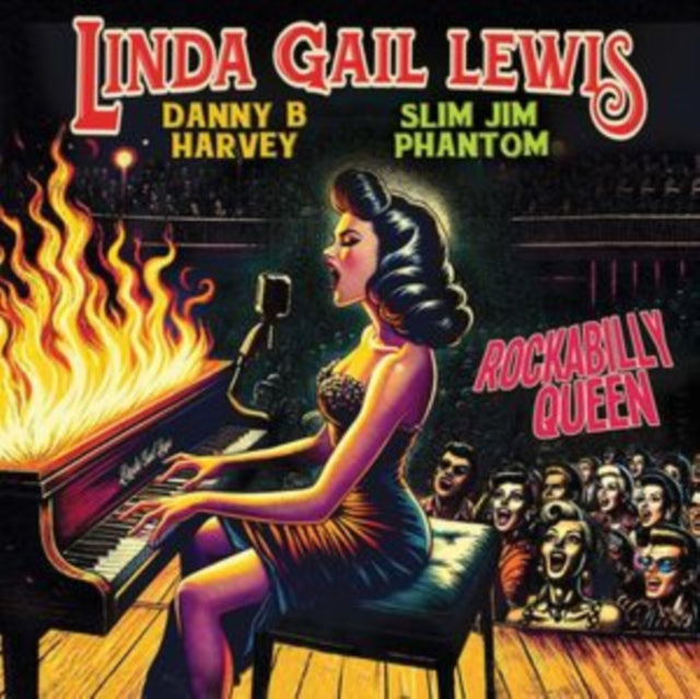 Linda Gail Lewis - Rockabilly Queen CD RELEASE DATE 26/07/24 (THIS CA