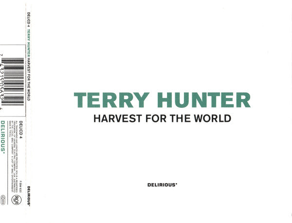 Terry Hunter - Harvest For The World - Used CD