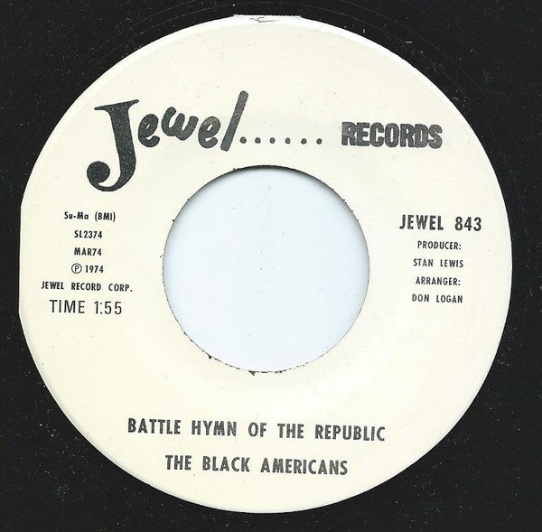 Don Evans - Black American / Battle Hymn Of The Republic - Used Vinyl