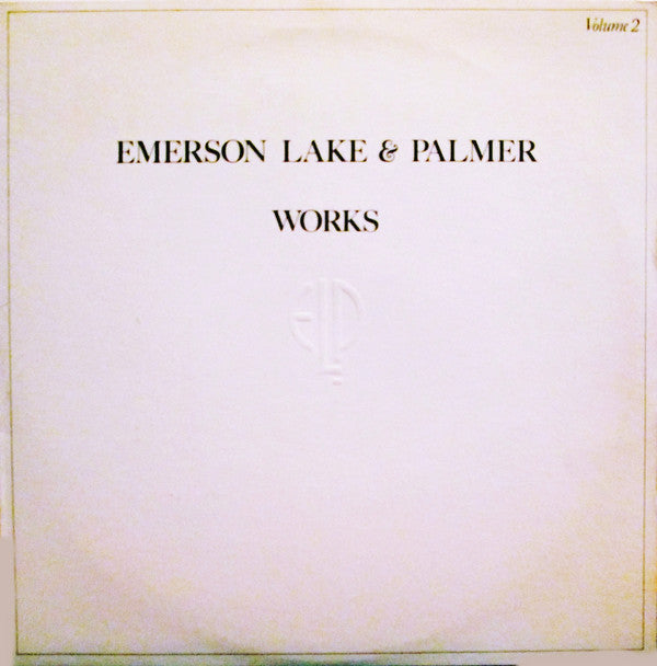 Emerson - Works Volume 2 - Used Vinyl Record