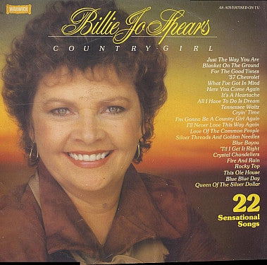 Billie Jo Spears - Country Girl - Used Vinyl Record