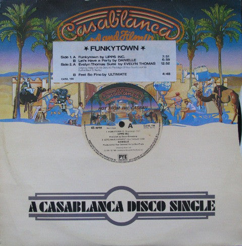 Various - Hot From The Casbah - Used Vinyl Record 12"