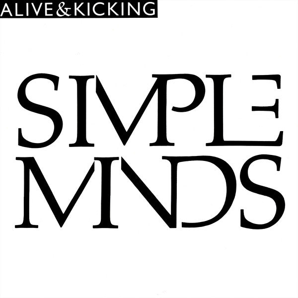 Simple Minds - Alive & Kicking - Used Vinyl Record 12"