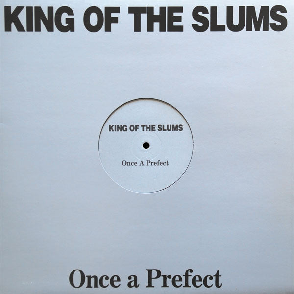 King Of The Slums - Once A Prefect - Used Vinyl Record 12"