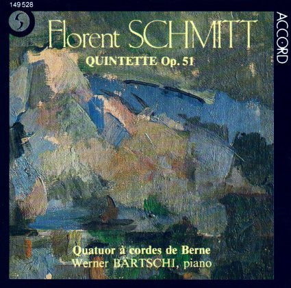 Florent Schmitt - Quintette Op. 51 - Used CD