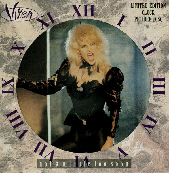 Vixen - Not A Minute Too Soon - Used Vinyl Record 12"