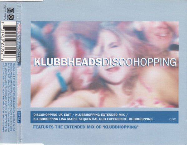 Klubbheads - Discohopping - Used CD