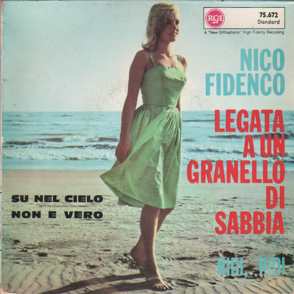 Nico Fidenco - Legata A Un Granello Di Sabbia - Used Vinyl Record 7"