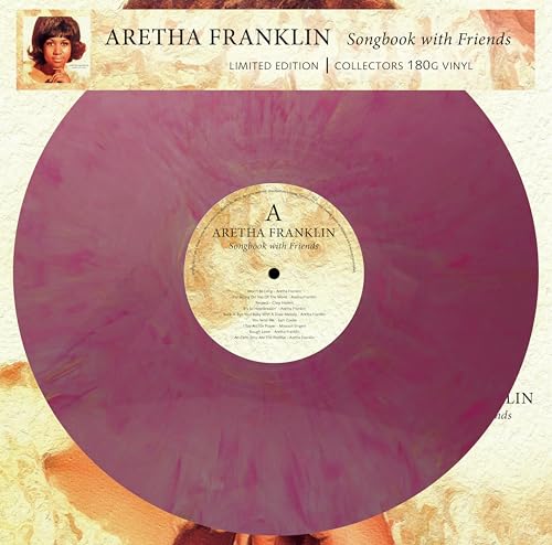 ARETHA FRANKLIN - SONGBOOK WITH FRIENDS (LTD MARBLED VINYL) - Vinyl Re