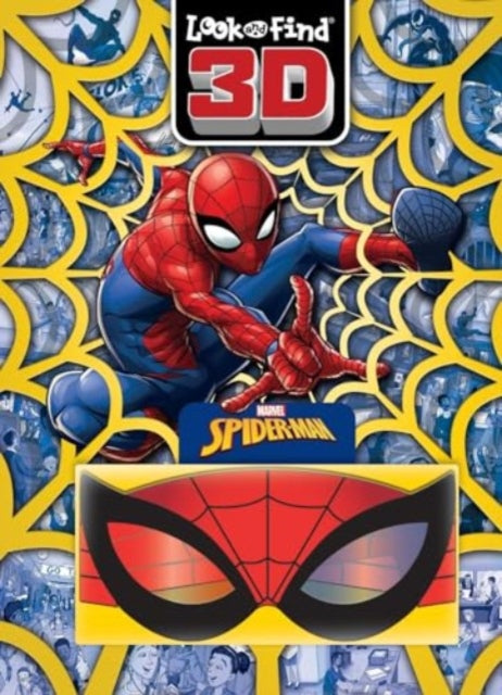 P I Kids - Marvel Spider Man Look & Find 3D - Hardback
