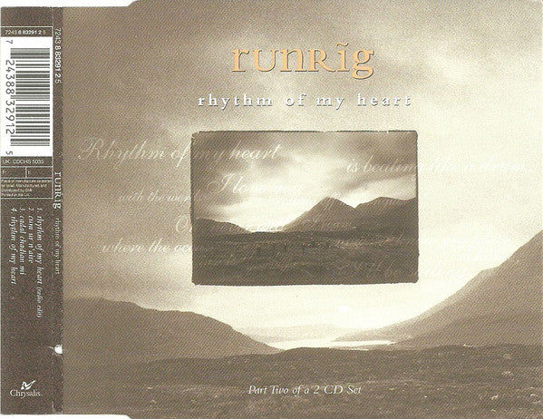 Runrig - Rhythm Of My Heart - Used CD