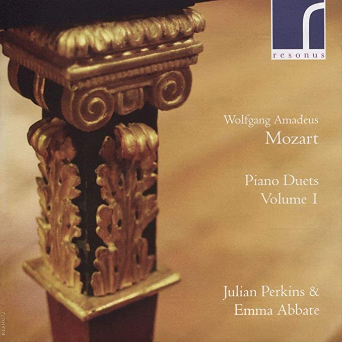 PERKINS/ABBATE - MOZART:PIANO DUETS VOL. 1 - CD
