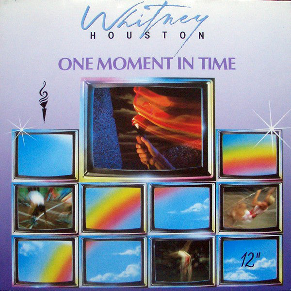 Whitney Houston - One Moment In Time - Used Vinyl Record 12"