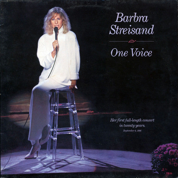 Barbra Streisand - One Voice - Used Vinyl Record