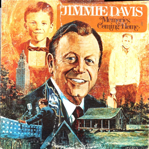 Jimmie Davis - Memories Coming Home - Used Vinyl Record