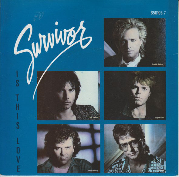 Survivor - Is This Love - Used Vinyl Record 7"