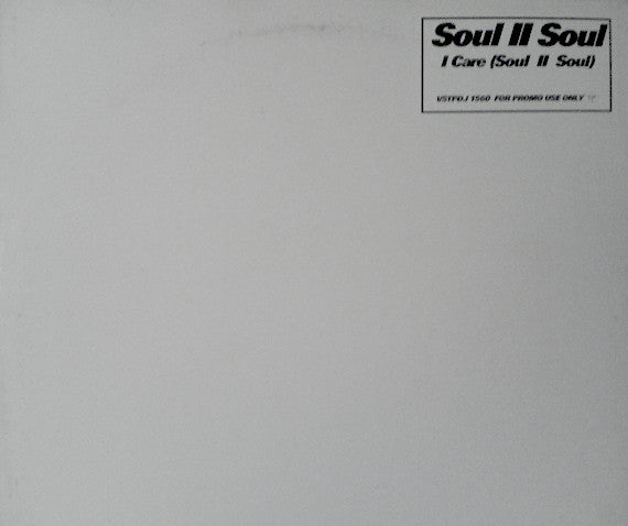 Soul II Soul - I Care () - Used Vinyl Record 12"