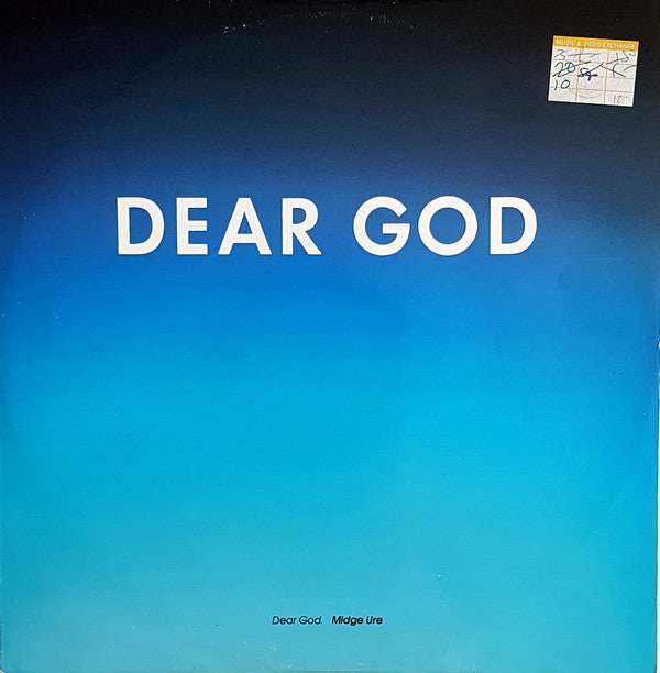 Midge Ure - Dear God - Used Vinyl Record 12"