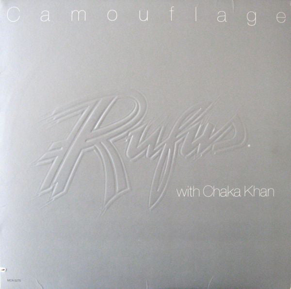 Rufus & Chaka Khan - Camouflage - Used Vinyl Record