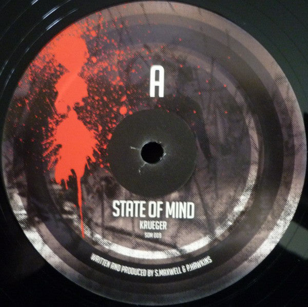 State Of Mind - Krueger / Space Chase - New Vinyl Record 12"