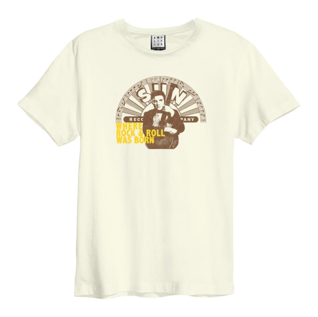 SUN RECORDS - & Elvis - Rock - tshirt - T Shirt - Size L