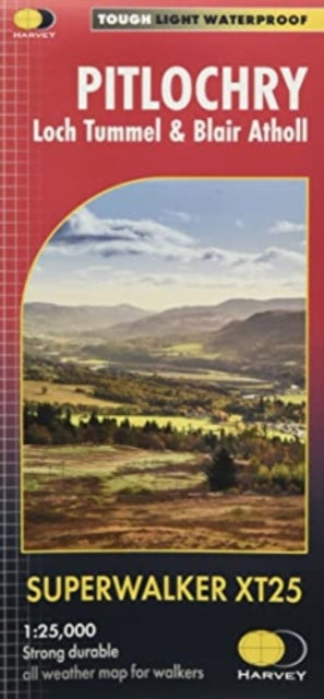 Pitlochry, Loch Tummel & Blair Atholl - New Sheet map