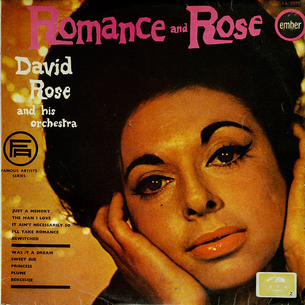David Rose & His Orc - Romance And Rose - Used Vinyl Record