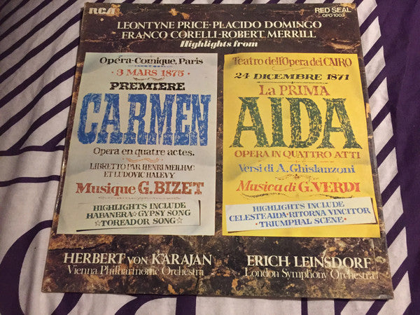 Georges Bizet - Carmen (Highlights) - Used Vinyl Record