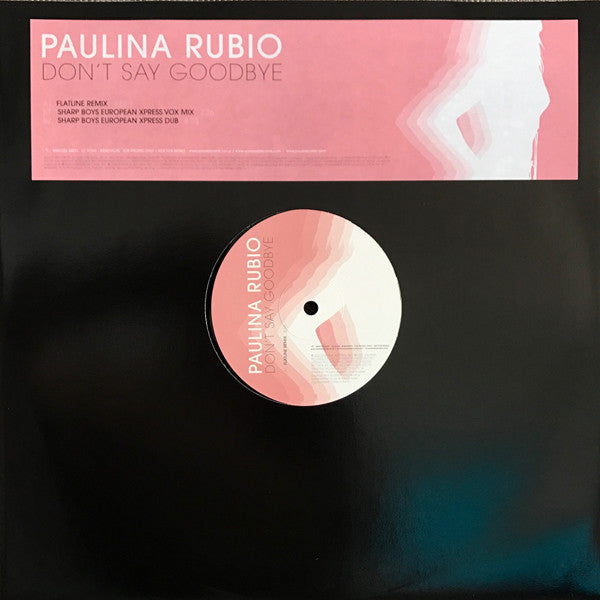 Paulina Rubio - Don't Say Goodbye - Used Vinyl Record 12"
