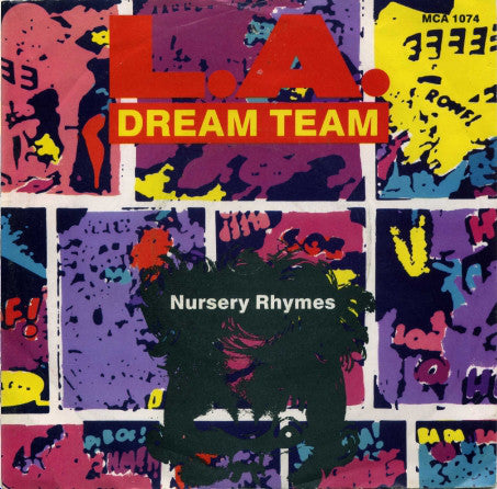 L.A. Dream Team - Nursery Rhymes - Used Vinyl Record 7"