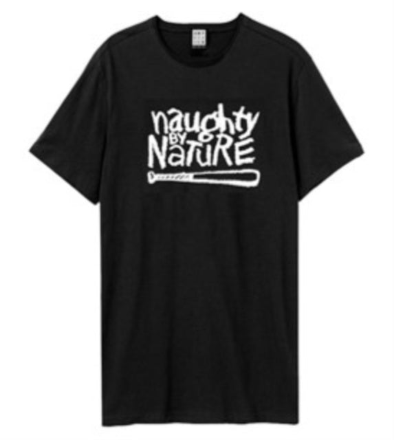 NAUGHTY BY NATURE - White Logo Amp - tshirt - T Shirt - Medium