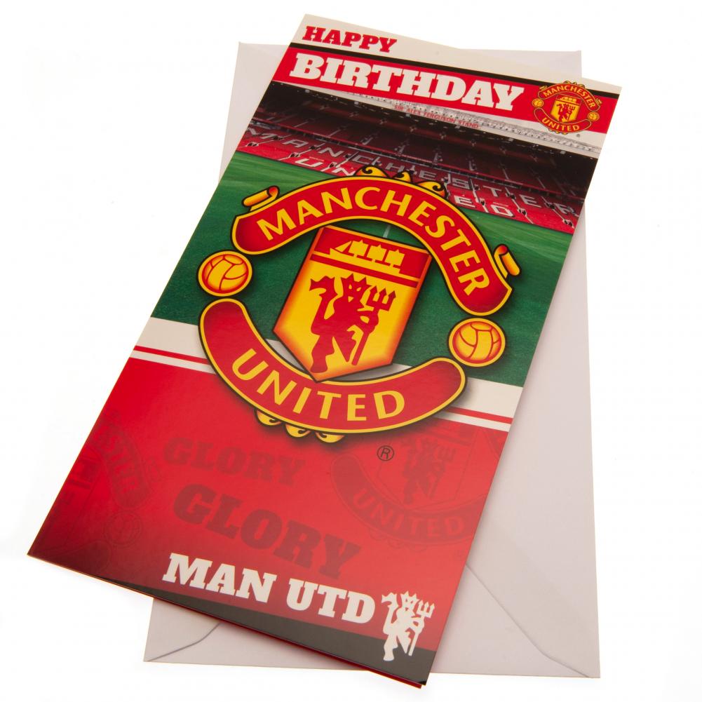 Manchester United FC - Birthday Card - New Cards & Gift Wrap