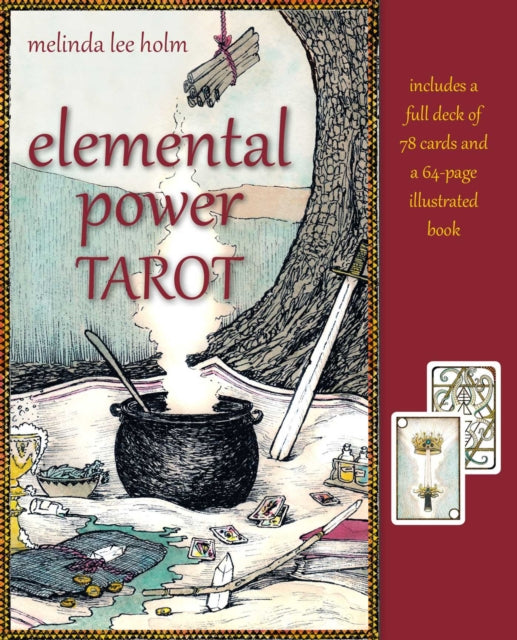 Melinda Lee Holm - Elemental Power Tarot : Includes a Full Deck of 78
