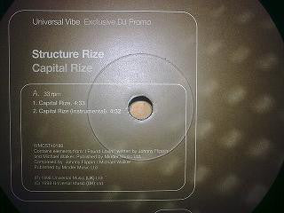 Structure Rize - Capital Rize - Used Vinyl Record 12"