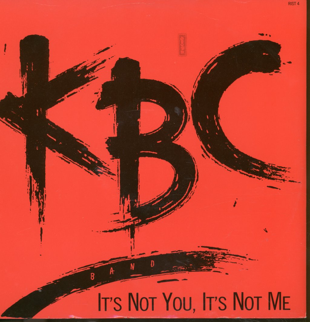 KBC Band - It's Not You, It's Not Me - Used Vinyl Record 12"