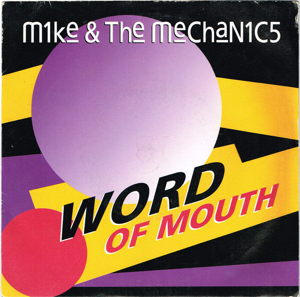 Mike & The Mechanics - Word Of Mouth - Used Vinyl Record 7"