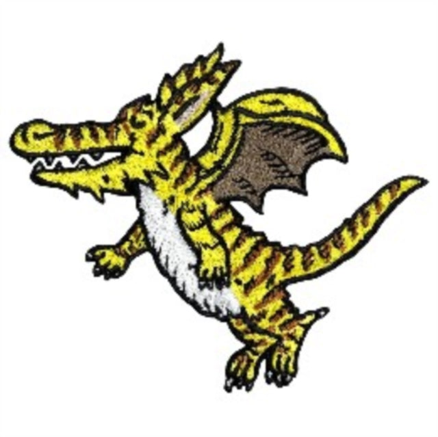 Yellow Dragon Sew On Patch - General merchandize