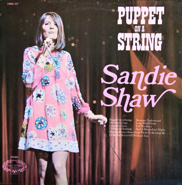 Sandie Shaw - Puppet On A String - Used Vinyl Record