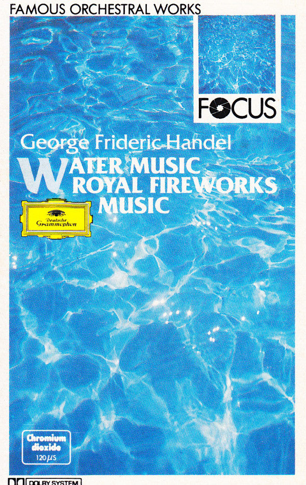 Georg Friedrich Hand - Water Music / Music For The Royal Fireworks -