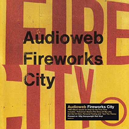 AUDIOWEB - FIREWORKS CITY (RED VINYL) - Vinyl Record lp