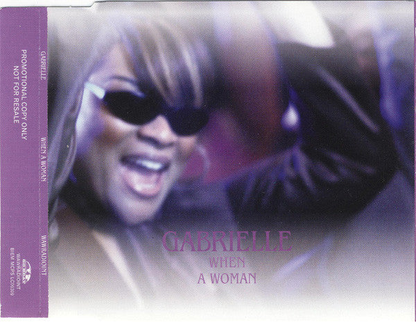 Gabrielle - When A Woman - Used CD