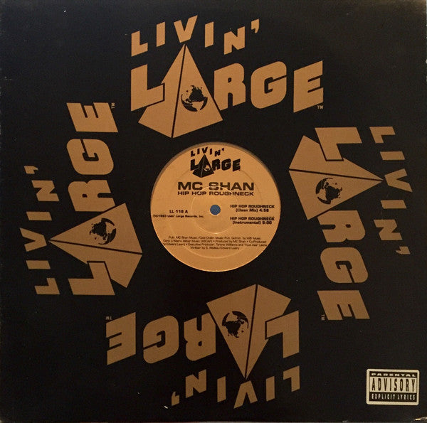 MC Shan - Hip Hop Roughneck - Used Vinyl Record 12"