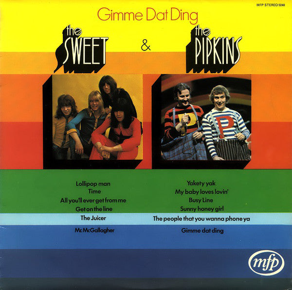 Sweet - Gimme Dat Ding - Used Vinyl Record