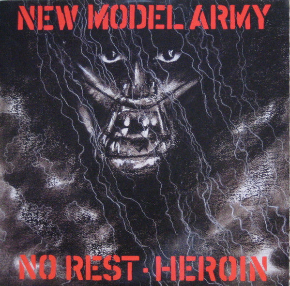 New Model Army - No Rest / Heroin - Used Vinyl Record 12"