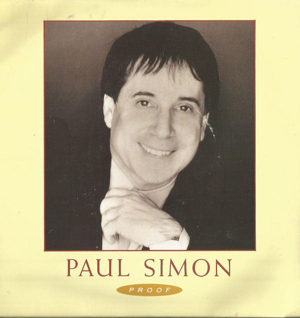 Paul Simon - Proof - Used Vinyl Record 7"