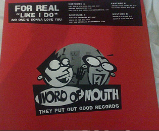 For Real - Like I Do (No One's Gonna Love You) - Used Vinyl