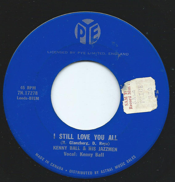 Kenny Ball And His J - I Still Love You All - Used Vinyl Record 7"