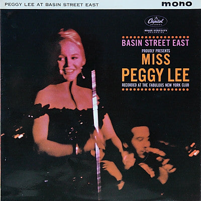 Peggy Lee - At Basin Street East - Used Vinyl Record