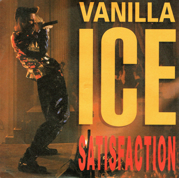 Vanilla Ice - Satisfaction - Used Vinyl Record 7"