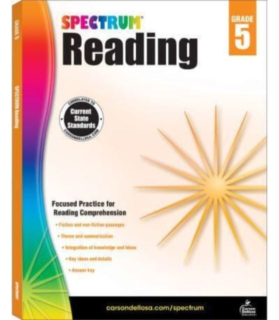 Spectrum - Reading Workbook Grade 5 - Paperback